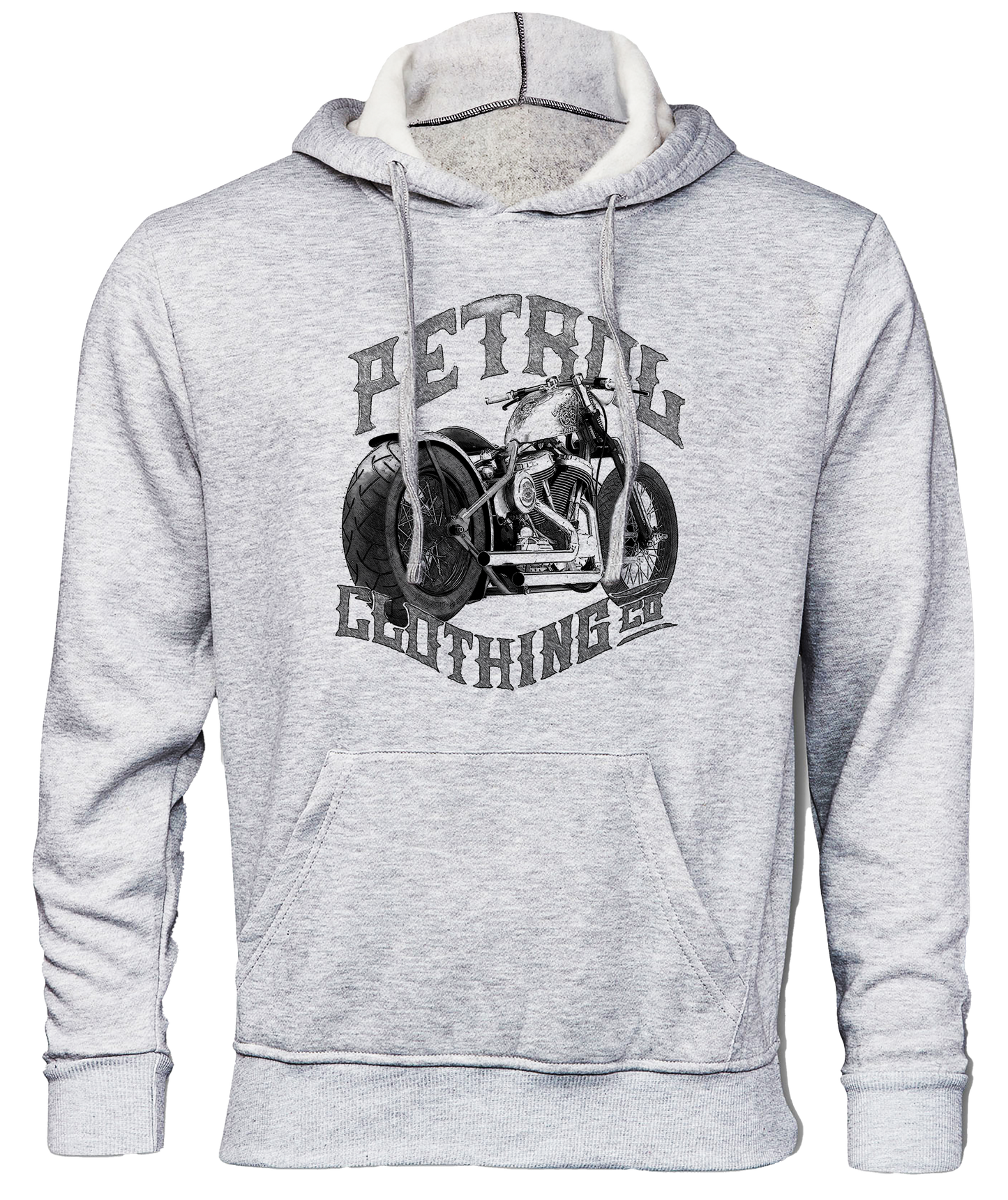 HOODIE : BR BLS  Melange Grey