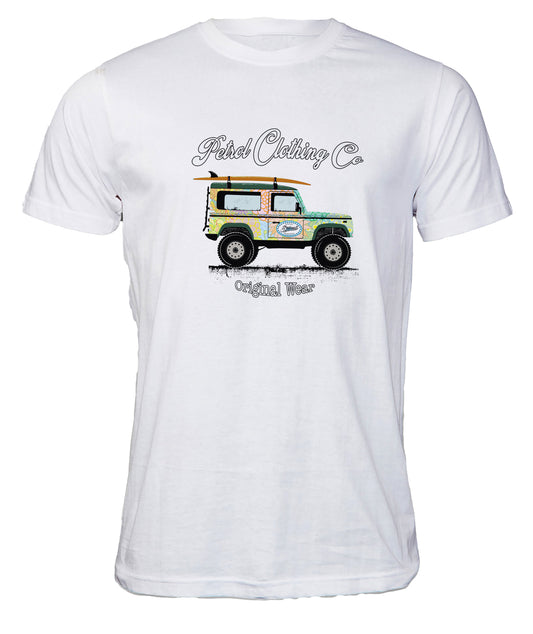 Floral Landy White